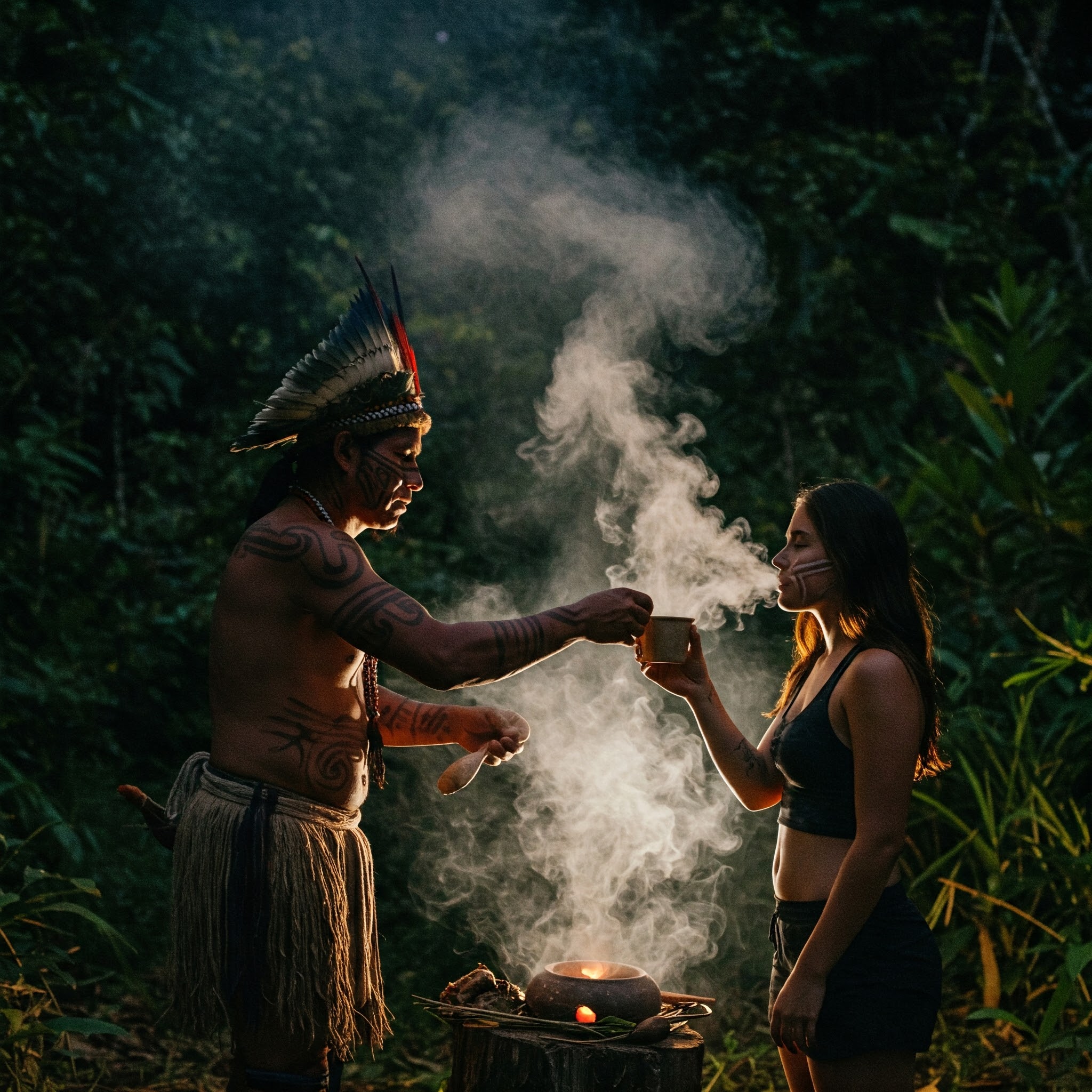 Ritual de amarres en parejas de las selvas colombianas union de pareja