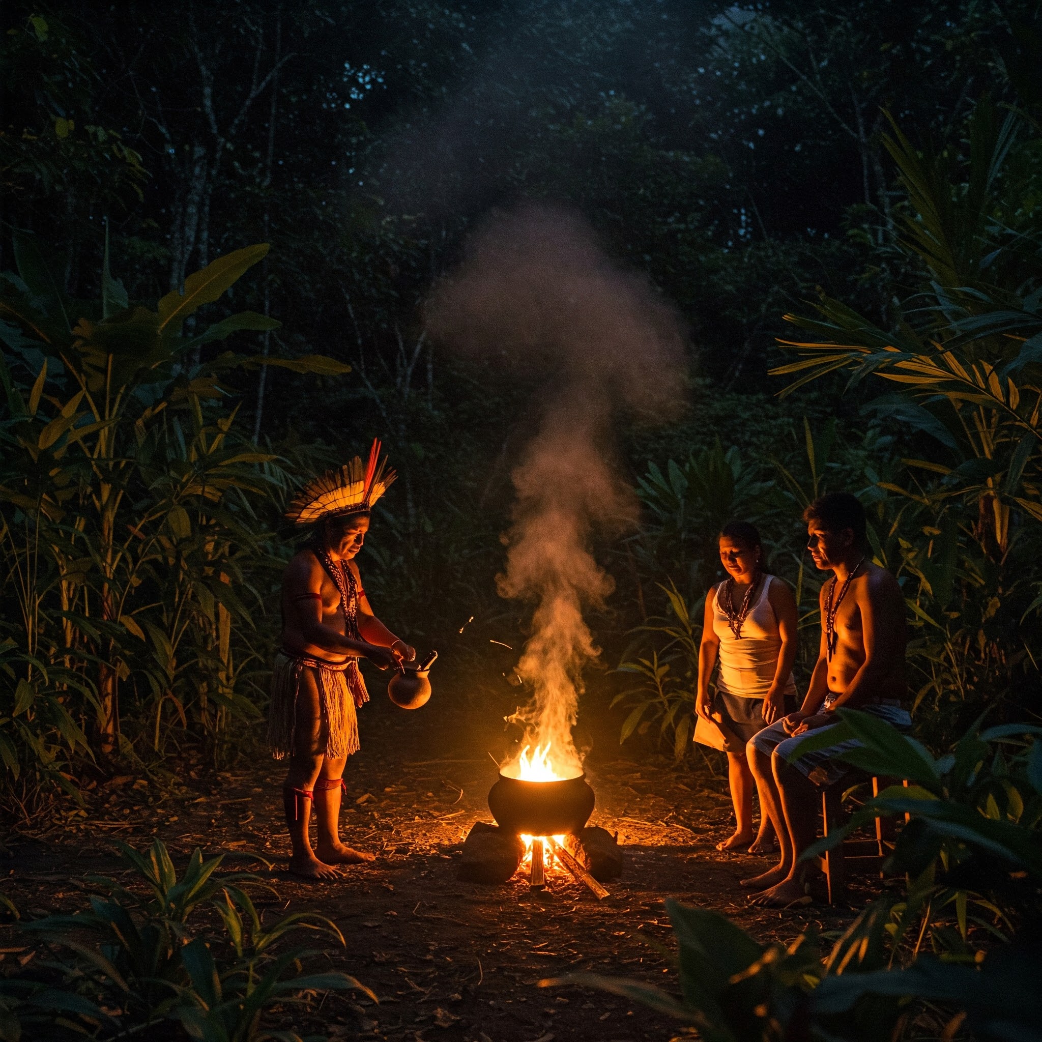 Ritual de amarres en parejas de las selvas colombianas union de pareja